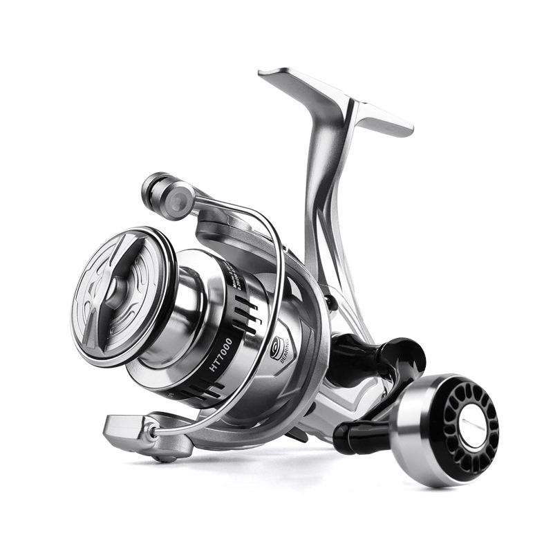 Trolling Reel - Moulinet de pêche spinning en argent