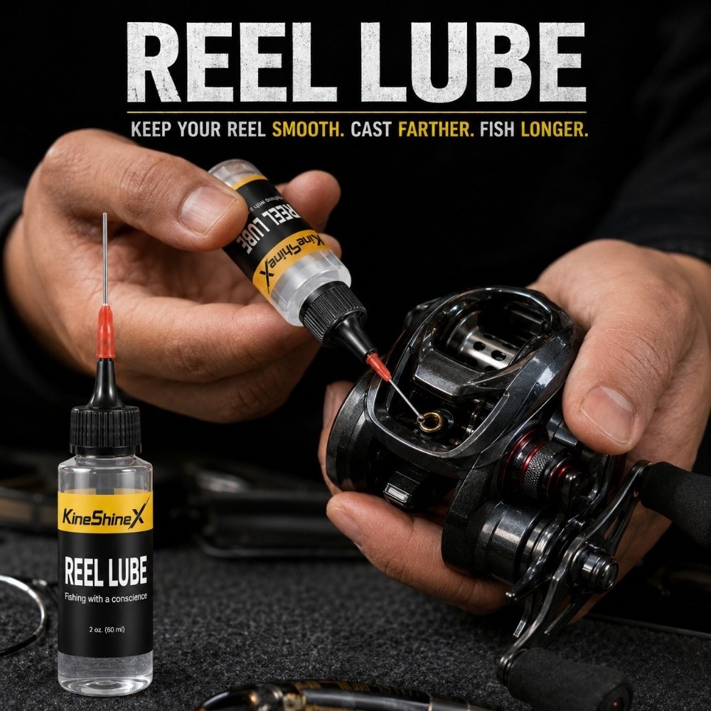 Reel Oil - Lubrifiant pour moulinet de pêche 60