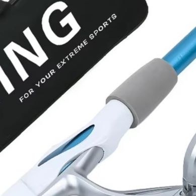 Canne à pêche bleue et blanche - Reel Bag avis et prix